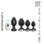 Initiation Kit 2 Set Plug Anales Vibrador Control Remoto Iniciación en internet