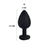 Plug De Silicona Con Strass Mediano - Taboo - Sex Shop