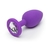Plug De Silicona Con Strass Mediano - comprar online
