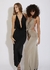 vestido escote | visón. - comprar online