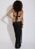 vestido cruzado | negro en internet
