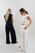 pantalón waffle 01.1 | blanco - comprar online