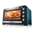 HORNO ELECTRICO YELMO YL-140CLN 140 LTS 2800W TURBO CONVECCION CON LUZ COLOR GRIS/NEGRO