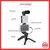 KIT VIDEO STREAMING MICROFONO VLOG CELULAR TRIPODE LUZ LED en internet