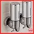 DISPENSADOR DE JABON SHAMPOO PARA DUCHAS X 2 - SEVERANCE
