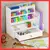 ORGANIZADOR ESCRITORIO MULTIFUNCION CAJON + ESTANTES BLANCO - tienda online