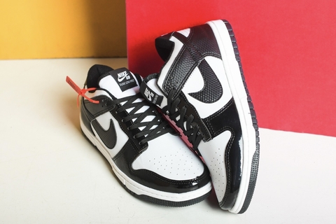 Tênis Nike Dunk Low - Preto / Branco - Verniz (Somente 38)