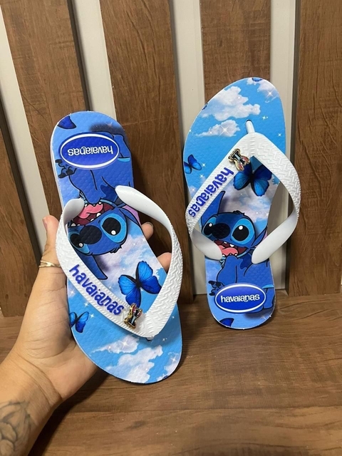 Chinelo Básico Stitch - Azul - comprar online