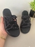 Sandália Flat Estrela - Preto - comprar online