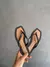 Chinelo Santa Lolla Quadrado - Preto na internet