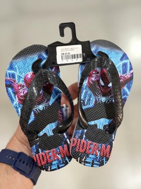 Chinelo Básico - Infantil Homem Aranha