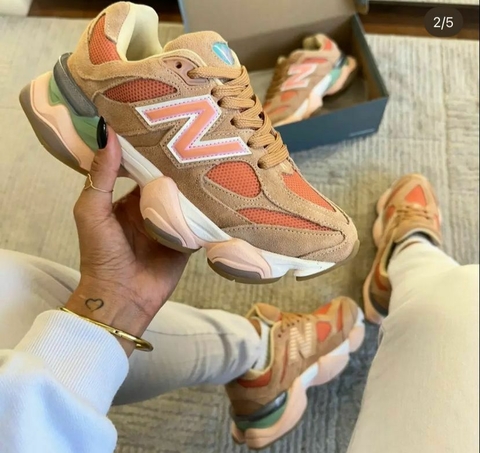 Tênis Nb 9060 Premium Feminino - Terracota - comprar online