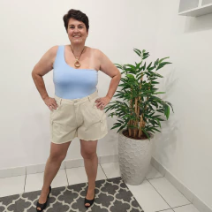 Bory 1 ombro - Elegante Moda Plus Size LTDA