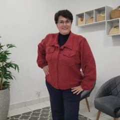 Jaqueta Marina na internet