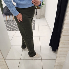 Calça Moletom Flanelado Verde na internet
