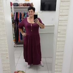 Vestido Cida Cereja na internet