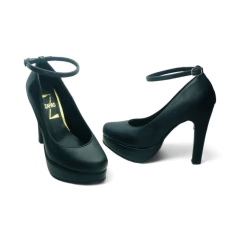 Zapato Clasico Pulsera Plataforma Taco 10 1/2 Napa Zafiro (11510NP) - comprar online