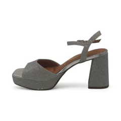 Sandalia Faja Plataforma Taco Ancho 71/2 Gliter Mini Shine Vizzano (6472207GLI) - Mousse Calzados