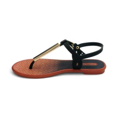 Sandalia Ojota Aplique Largo pvc Vizzia (2006PVC) - Mousse Calzados