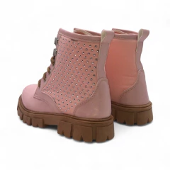 Borcego Cordon Aplique Strass Napa Lycra Martina (02023NP) en internet