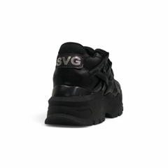Zapatilla Alta Urbana Recortes Detalle Talon Svg Napa Savage (LAOS90NP) - Mousse Calzados