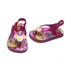 Ojota Elastico Atras Flor Cozumel Pvc (2141PVC) - comprar online