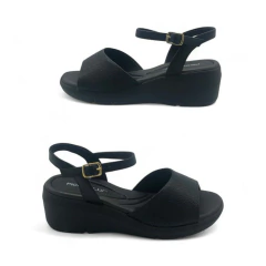 Sandalia Faja Taco Chino Napa Microperforado Piccadilly (540363NP) - comprar online