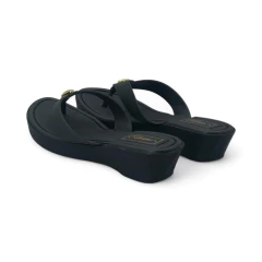 Ojota Tiras Tramadas Aplique pvc Vizzia (5211PVC) en internet