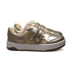 Zapatilla Doble Abrojo Brillo Metalizado Kidy (3130041MZ)