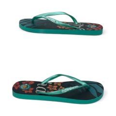 Ojota Flores Aloha Dama Pvc Hawaianas (65073PVC) - comprar online