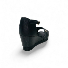 Sandalia C/Talonera Faja Aplique Taco Chino Napa Linho Piccadilly (408215NPL) - tienda online