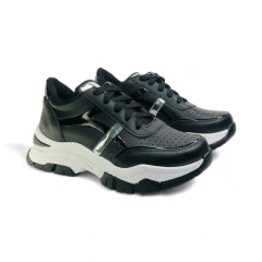 Zapatilla Urbana Recortes Napa Mousse (0800NP)