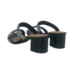 Zueco Doble Tira Pronta Combinada Strass Taco 4 1/2 Napa Vizzano (62911191NP) en internet