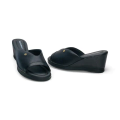 Zueco Taco Chino Forrado Napa Linho Piccadilly (408208NP) - comprar online