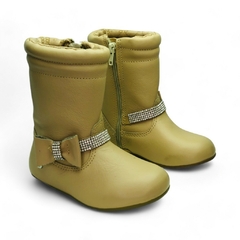 Bota Larga Moño Stras Napa Bibi (785032NP) - tienda online