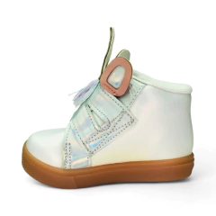 Zapatilla Botita Unicornio Doble Abrojo Napa Molekinha (2118538NP) - Mousse Calzados