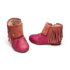 Bota Corta Flecos Tachas Napa Bibi (929041NP) en internet