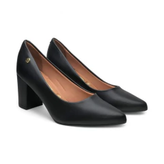 Zapato Stiletto Taco Ancho 6 1/2 Napa Vizzano (1290500NP)