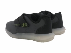 Zapatilla C/ Luces Doble Abrojo Napa Kidy (0200186NP)