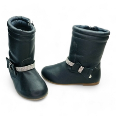 Bota Larga Moño Stras Napa Bibi (785032NP) - comprar online