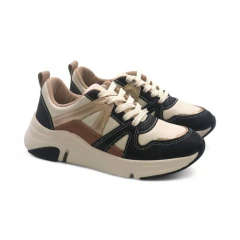 Zapatilla PLataforma Recortes Cordon Napa Modare (7401102NP) - tienda online