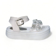 Sandalia Aplique Corazones Piedras Arlekin (1000NP) - tienda online