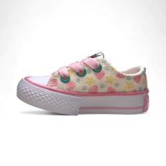 Zapatilla Casual Corazones Estrellas Cordon Lona Roller (53LN) - Mousse Calzados