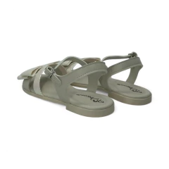 Sandalia Moño Tira Tornasol Napa PéComPé (37225NP) en internet