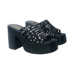 Zueco Faja Calado Piedras Plataforma Taco Separado Napa Pietras (803NP)