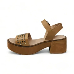 Sandalia Faja Tachas Napa Mousse (0405NP) - comprar online