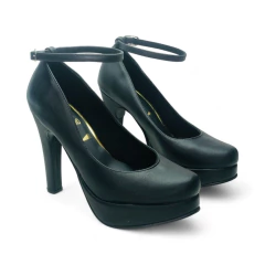 Zapato Clasico Pulsera Plataforma Taco 10 1/2 Napa Zafiro (11510NP)