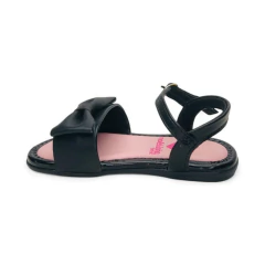 Sandalia Faja Moño Napa Verniz Molekinha (2112780NP) - Mousse Calzados