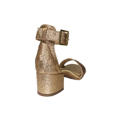 Sandalia c/Talonera Taco 4 1/2 Gliter Praxis (1793GLI)