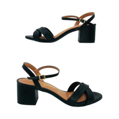 Sandalia Tiras Cruzadas Taco Ancho 4 1/2 Napa Vizzano (6291927NP) en internet